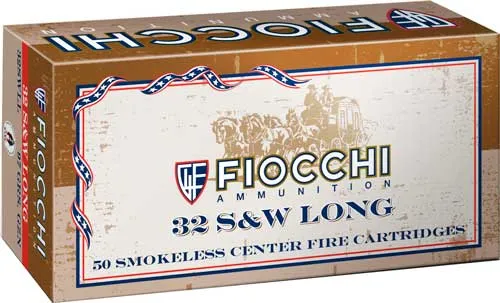 Fiocchi 32SWLA Range Dynamics 32S&WLong 97gr Full Metal Jacket 50 Per... - View 2