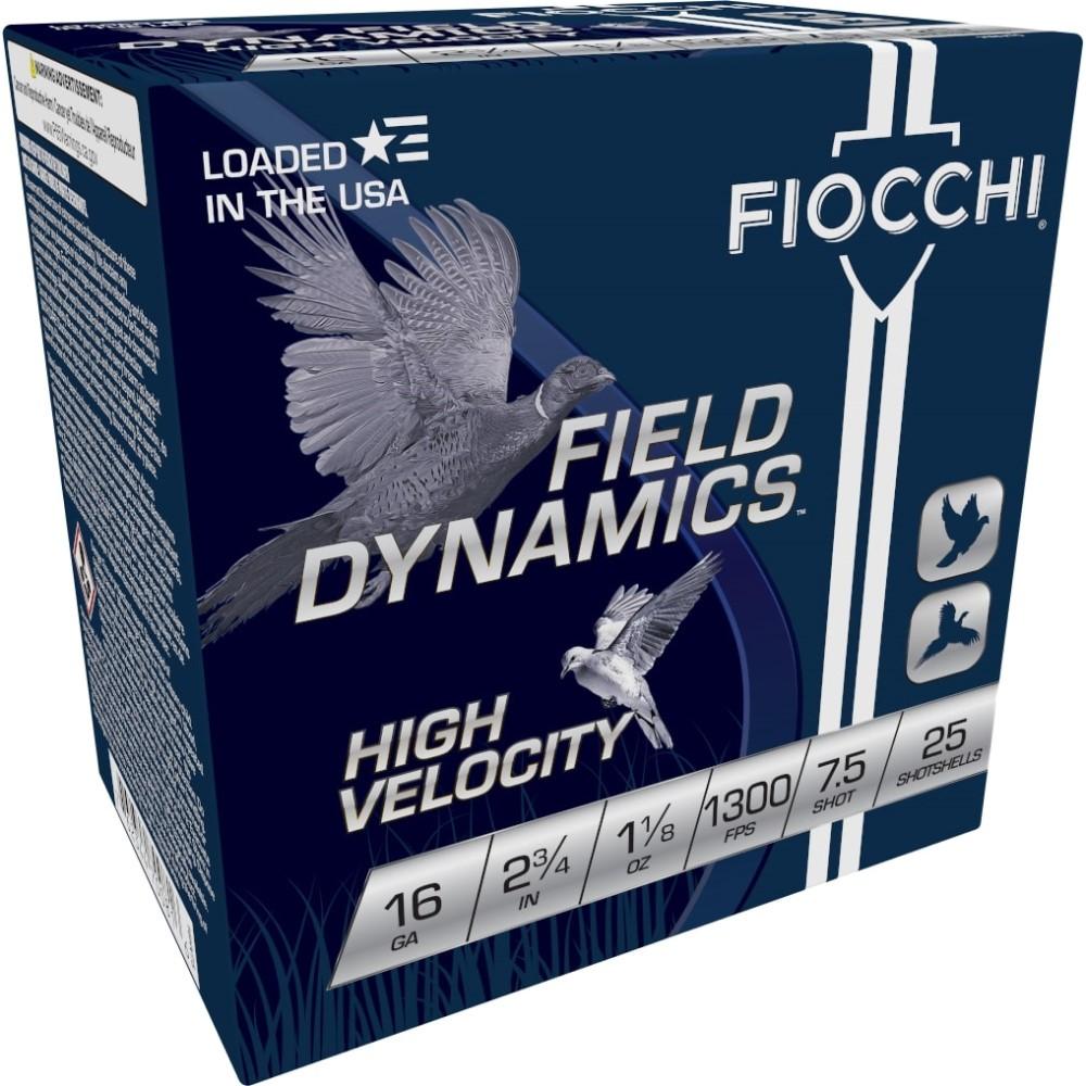 Fiocchi 16HV75 High Velocity 16 Gauge Shotgun Ammunition - View 2