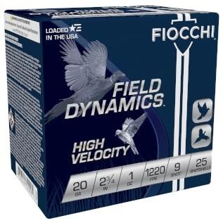 Fiocchi 20HV9 Field Dynamics High Velocity 20 Gauge Ammo - View 2