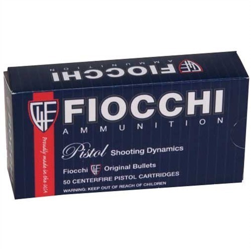 Fiocchi 45ACP 230gr JHP Ammo - 45T500, Brass Case, 875fps - View 2