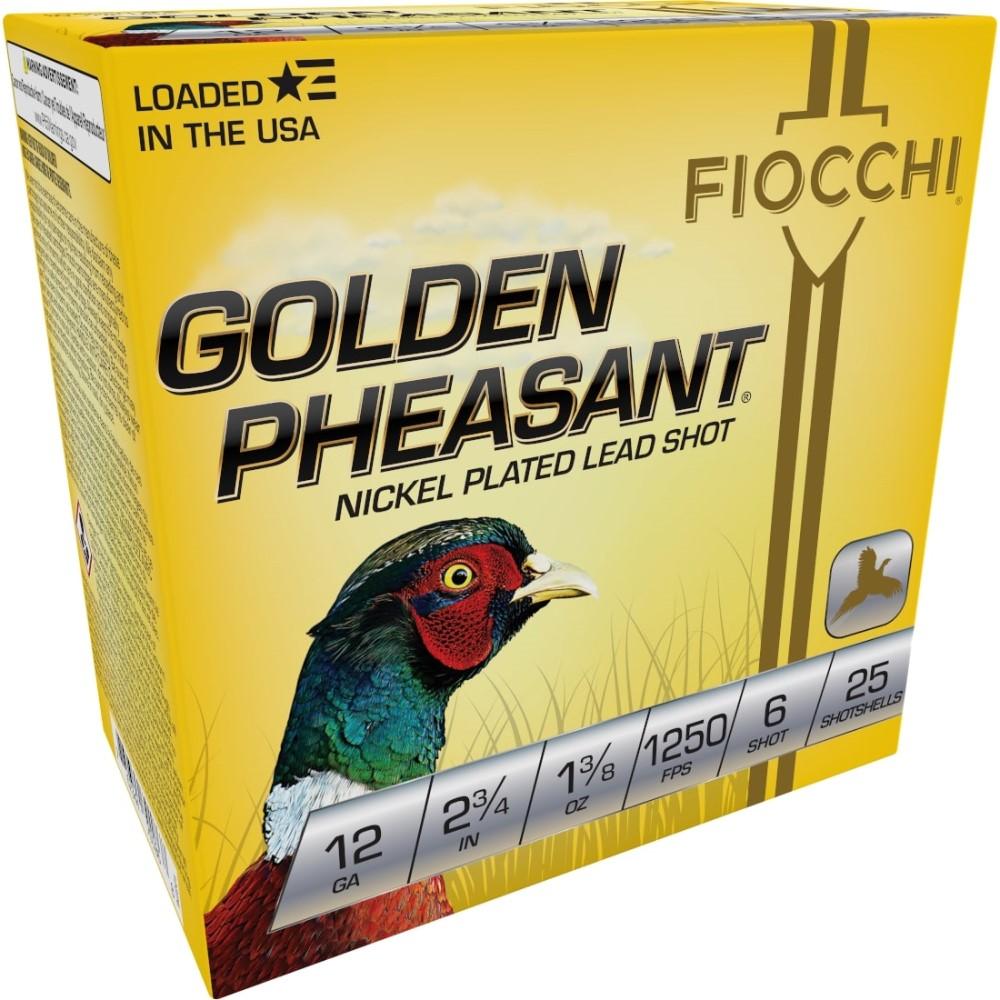 Fiocchi 12GP6 Golden Pheasant Extrema 12Gauge 2.75" 1 3-8oz 6Shot 25 Rounds - View 2