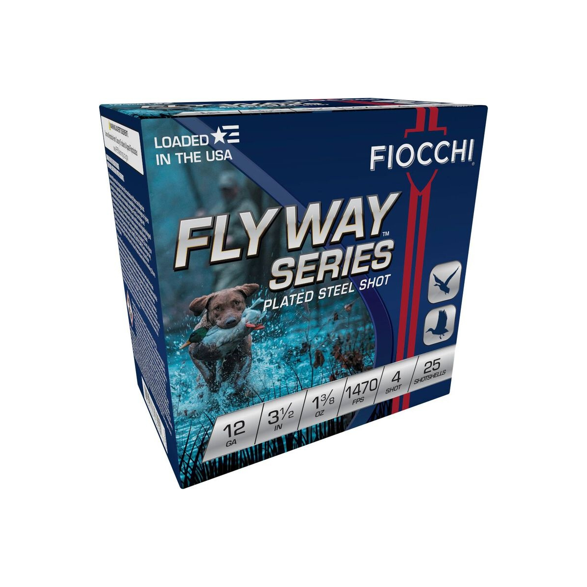 Fiocchi Flyway 12 Gauge 3" #4 Shot 25rds - View 2