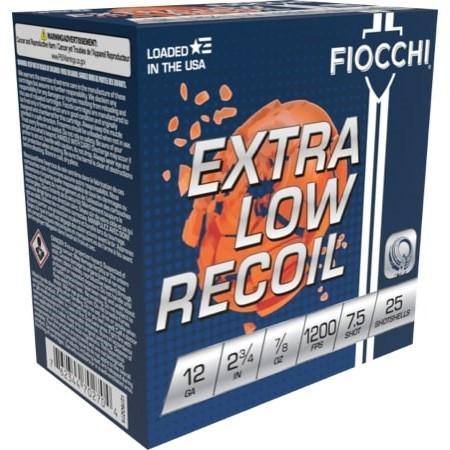 Fiocchi 1278OZ75 Exacta Target Low Recoil Trainer 12Gauge 2.75" 7/8oz... - View 2