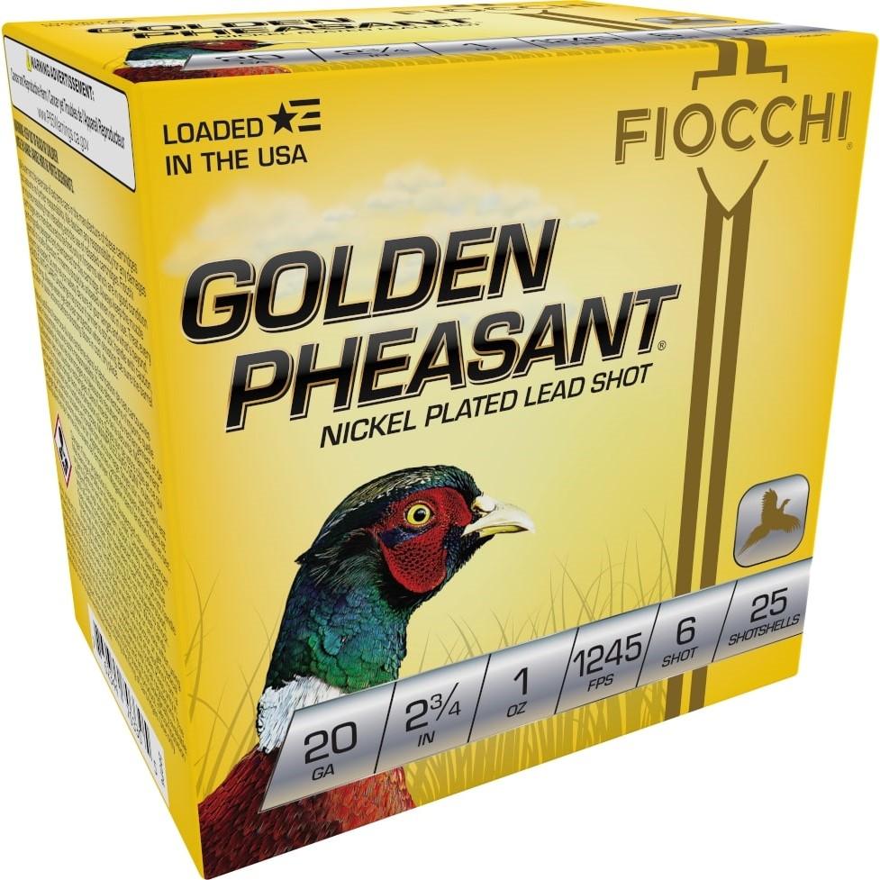 Fiocchi 20GP6 Golden Pheasant Extrema 20Gauge 2.75" 1oz 6Shot 25 Per... - View 2