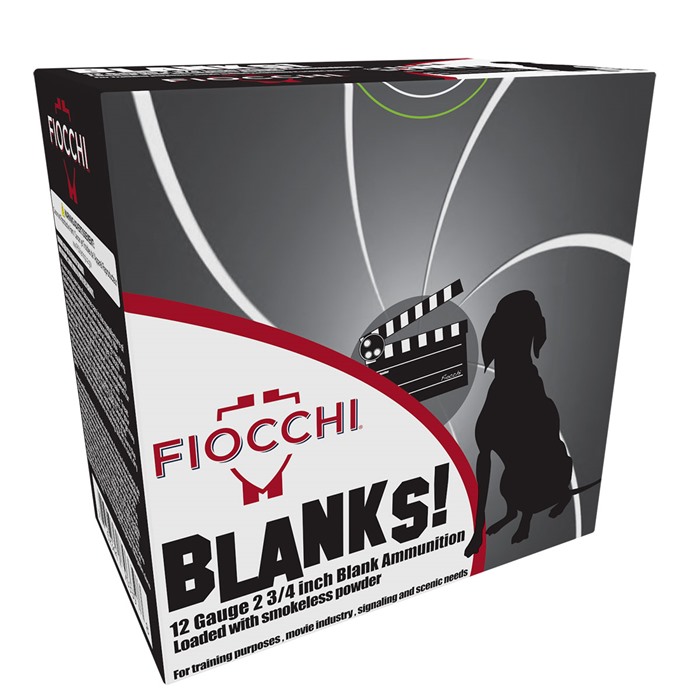 Fiocchi 12BLANK 12 Gauge 2.75" Shotgun Blanks 25 Rounds - View 2