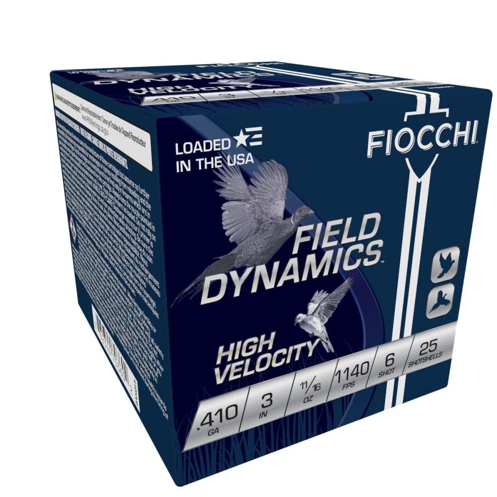 Fiocchi 410HV6 High Velocity Lead 410ga 3" Sz6 11/16oz Shotgun Ammo - View 2