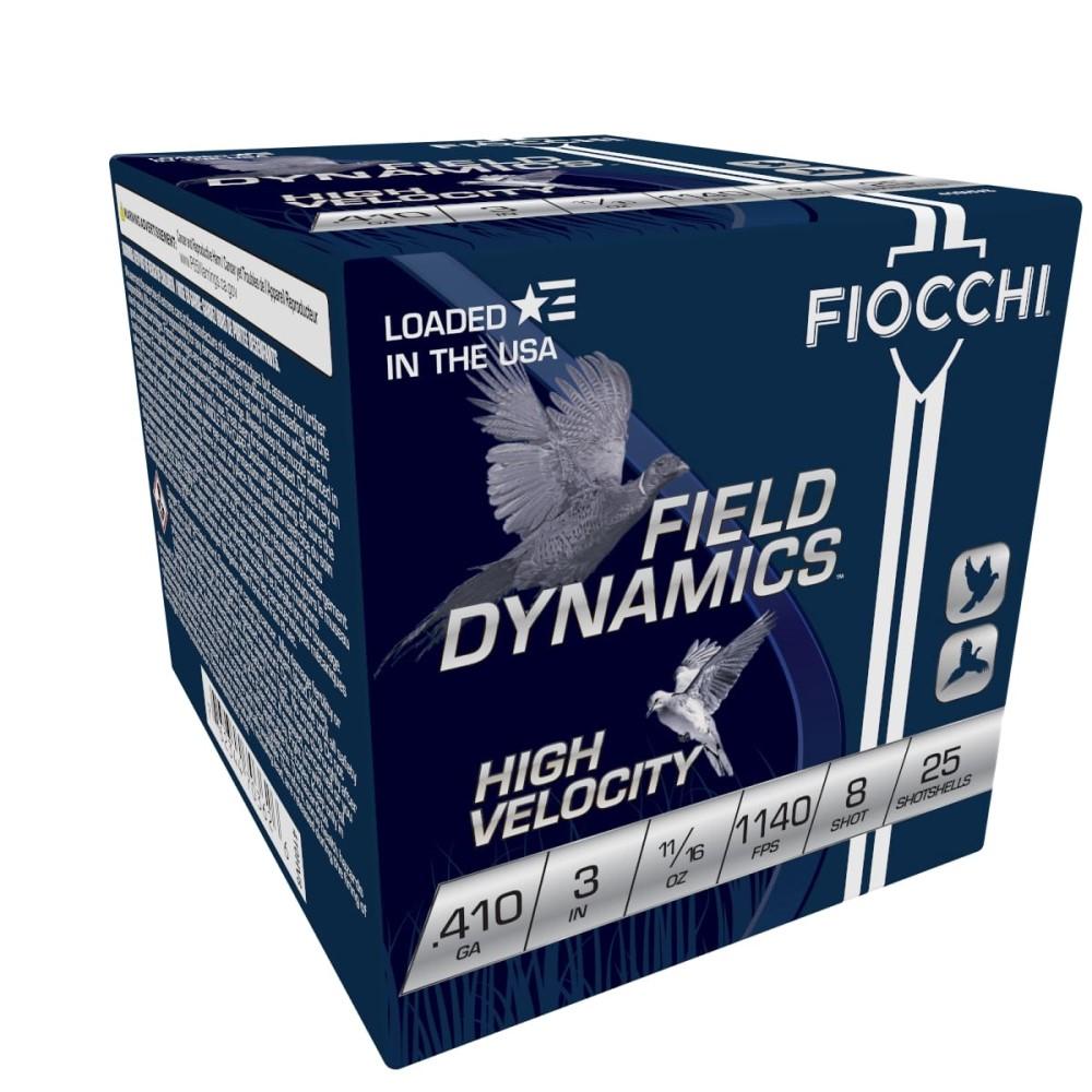 Fiocchi 410HV8 Upland Game 410 Bore 3" 11/16 oz Shotgun Ammo 25 Rounds - View 2