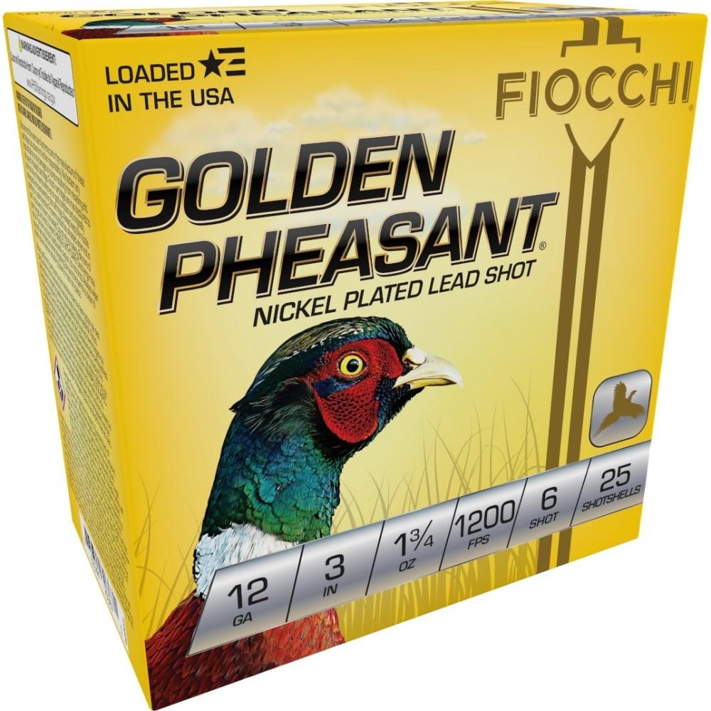 Fiocchi 123GP6 Golden Pheasant 12 Gauge 3 in 1 3/4 oz 6 Shot 1200 FPS - View 2