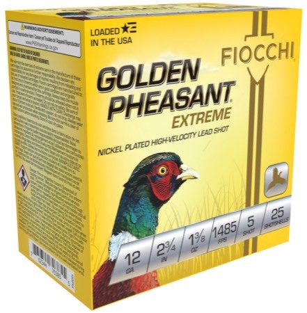 Fiocchi Golden Pheasant Shotgun Loads 12 ga. 2.75 in. 1 3-8 oz. 5 Shot 2... - View 3