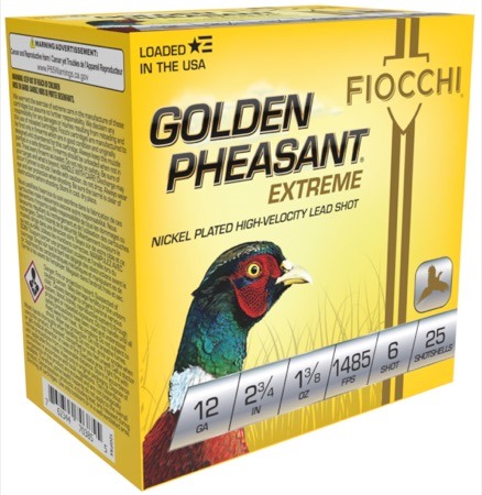 Fiocchi Golden Pheasant Shotgun Loads 12 ga. 2.75 in. 1 3-8 oz. 6 Shot 2... - View 3