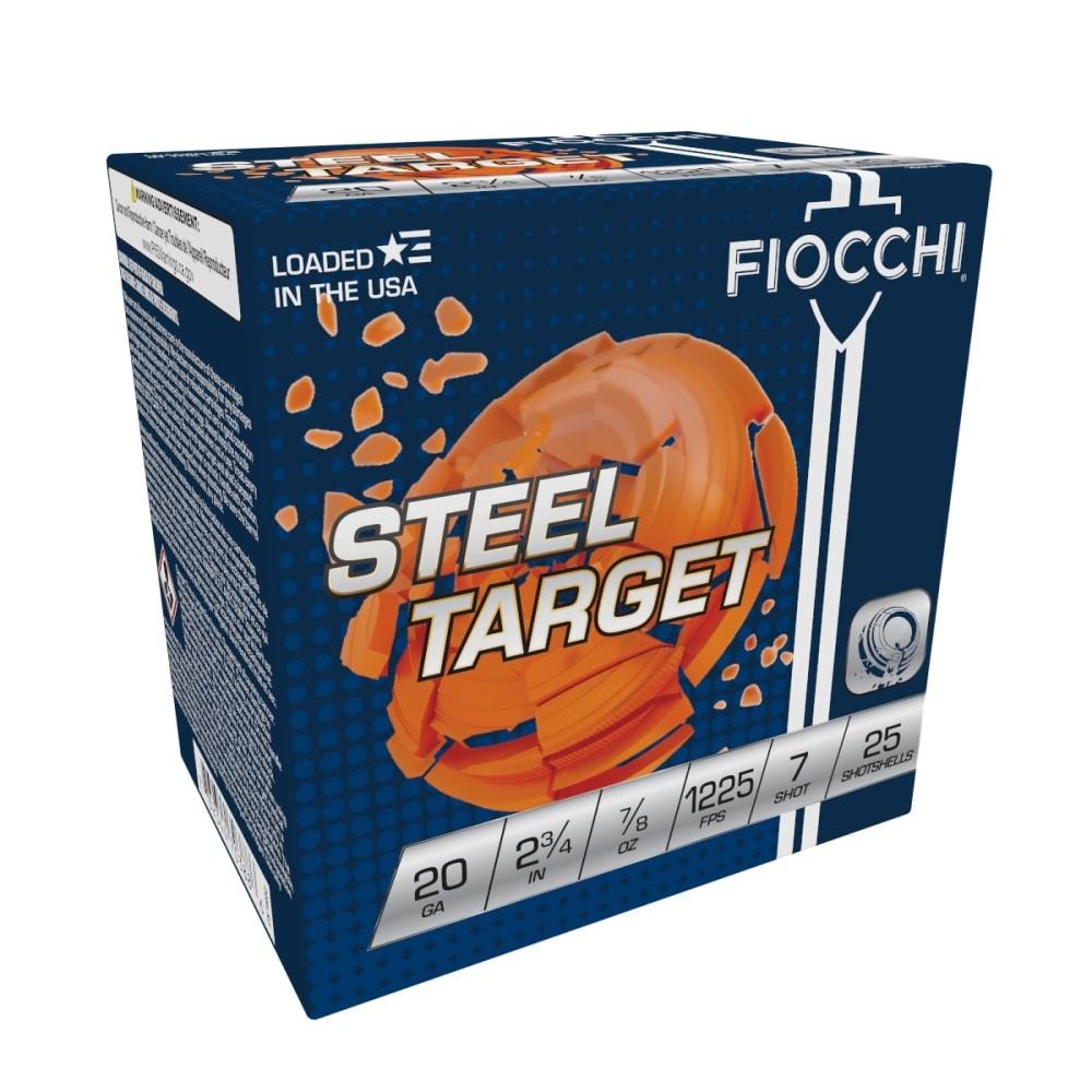 Fiocchi 20SLR7 Steel Target 20Ga 2.75" 7/8oz #7 Shot 25/Box - View 2