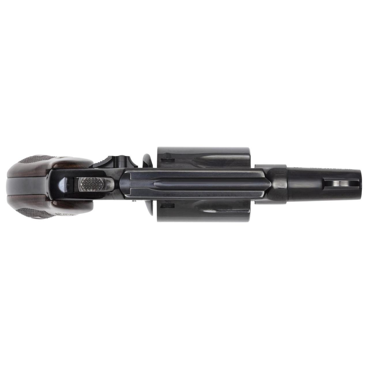 S&W 36CLAS Revolver 38SP 5R Carbon Steel Blue Wood Grip 1.88" Barrel - View 2