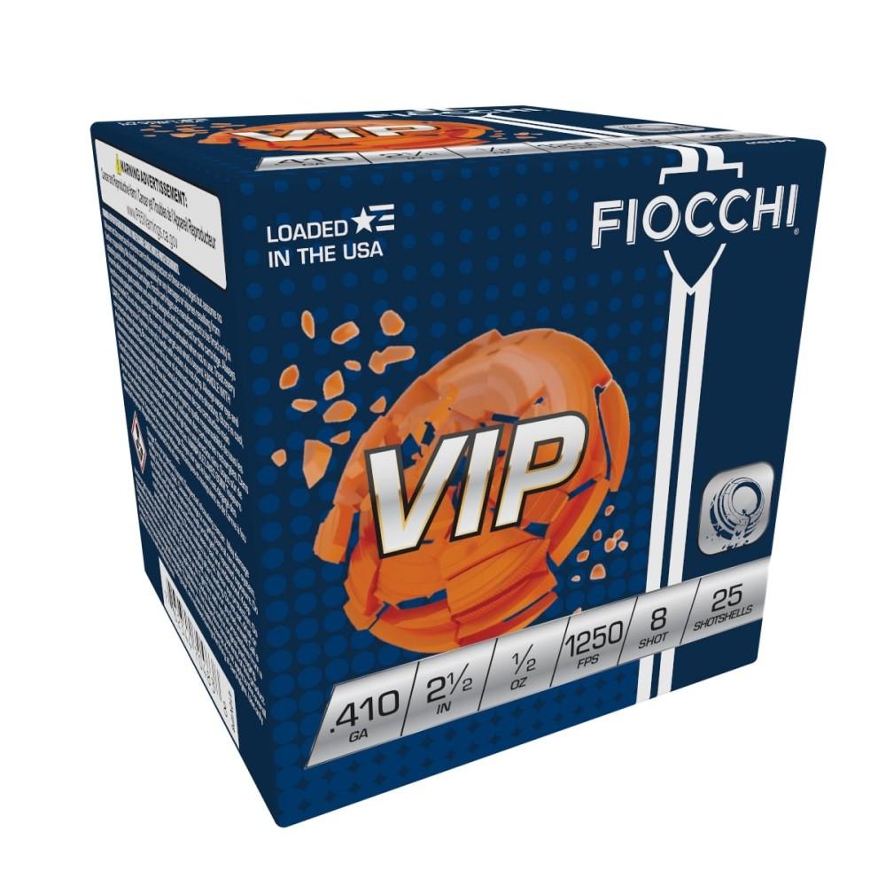 Fiocchi VIP Target Shotgun Loads 410 ga. 2.5 in. 1-2 oz. 1250 FPS 8 Shot... - View 2