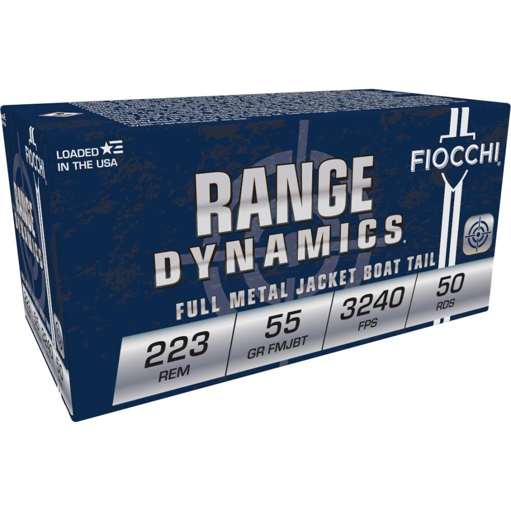 Fiocchi .223 Rem Ammo 55 Gr FMJ 50rds - View 2