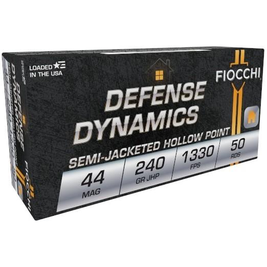Fiocchi 44D500 Defense Dynamics 44MAG 240GR JHP Ammo - View 2