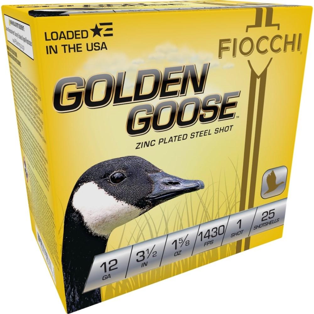 Fiocchi 1235GG1 Golden Goose 12Ga 3.5" 1 5/8oz 1Shot 25/Box - View 2