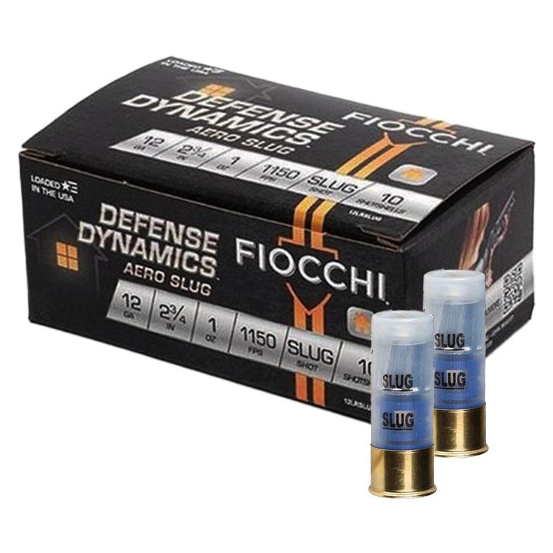 Fiocchi 12LRSLUG 12 Gauge 2.75" 1oz Rifled Slug 1150fps 10 Rounds - View 2
