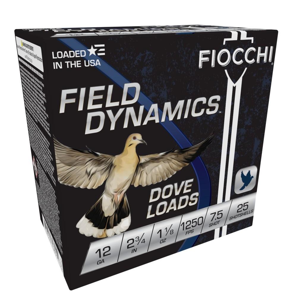Fiocchi Dove & Target Loads 12 ga. 2.75 in. 1 1-8 oz. 7.5 Shot 25 rd. - View 2