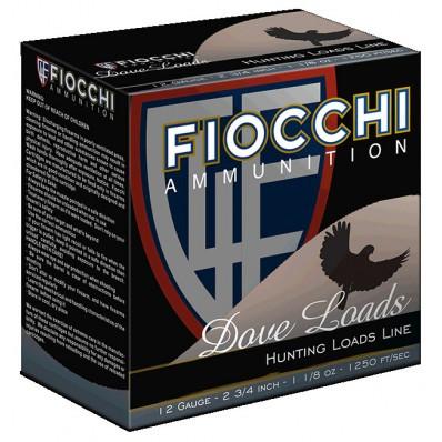 Fiocchi Dove & Target Loads 12 ga. 2.75 in. 1 1-8 oz. 8 Shot 25 rd. - View 2