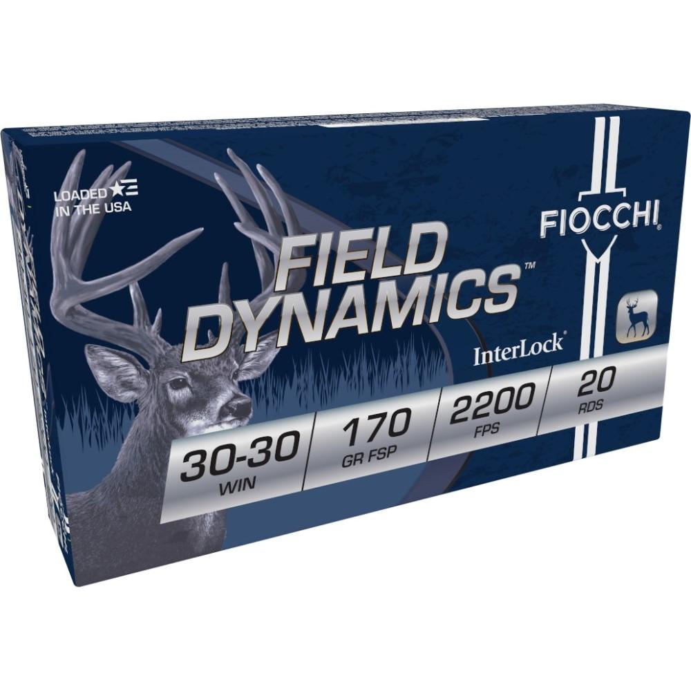 Fiocchi Field Dynamics 3030C 30-30 Win 170 gr FSP 20 rd Ammo - View 2