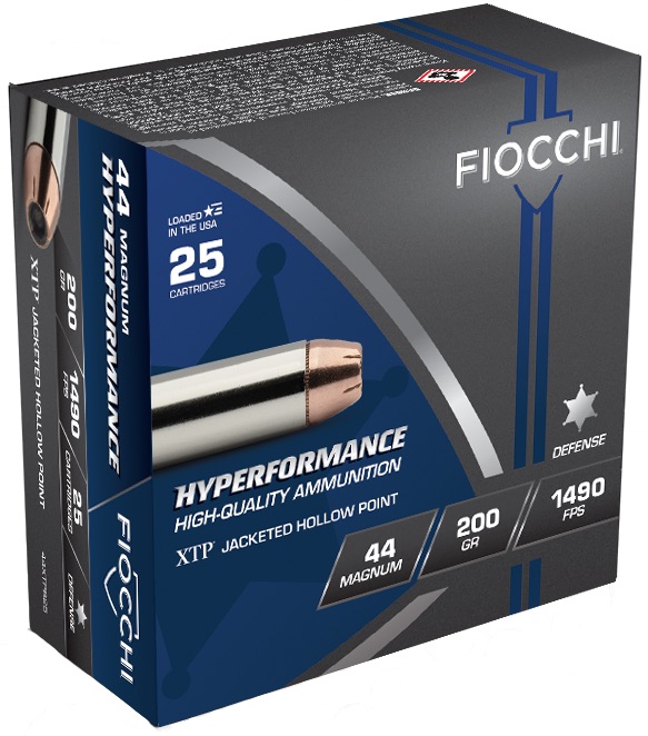 Fiocchi 44XTPB25 Hyperformance 44 Rem Mag 200gr XTP JHP 25 Rounds - View 2
