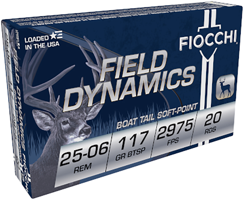 Fiocchi 2506B Field Dynamics 25-06Rem 117gr PSP 20rd Box - View 2