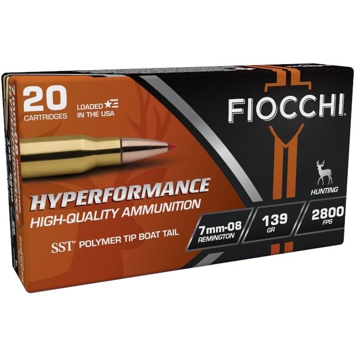 Fiocchi 7MM08HSA Hyperformance 7mm-08 Rem 139gr SST 20rd Box - View 2