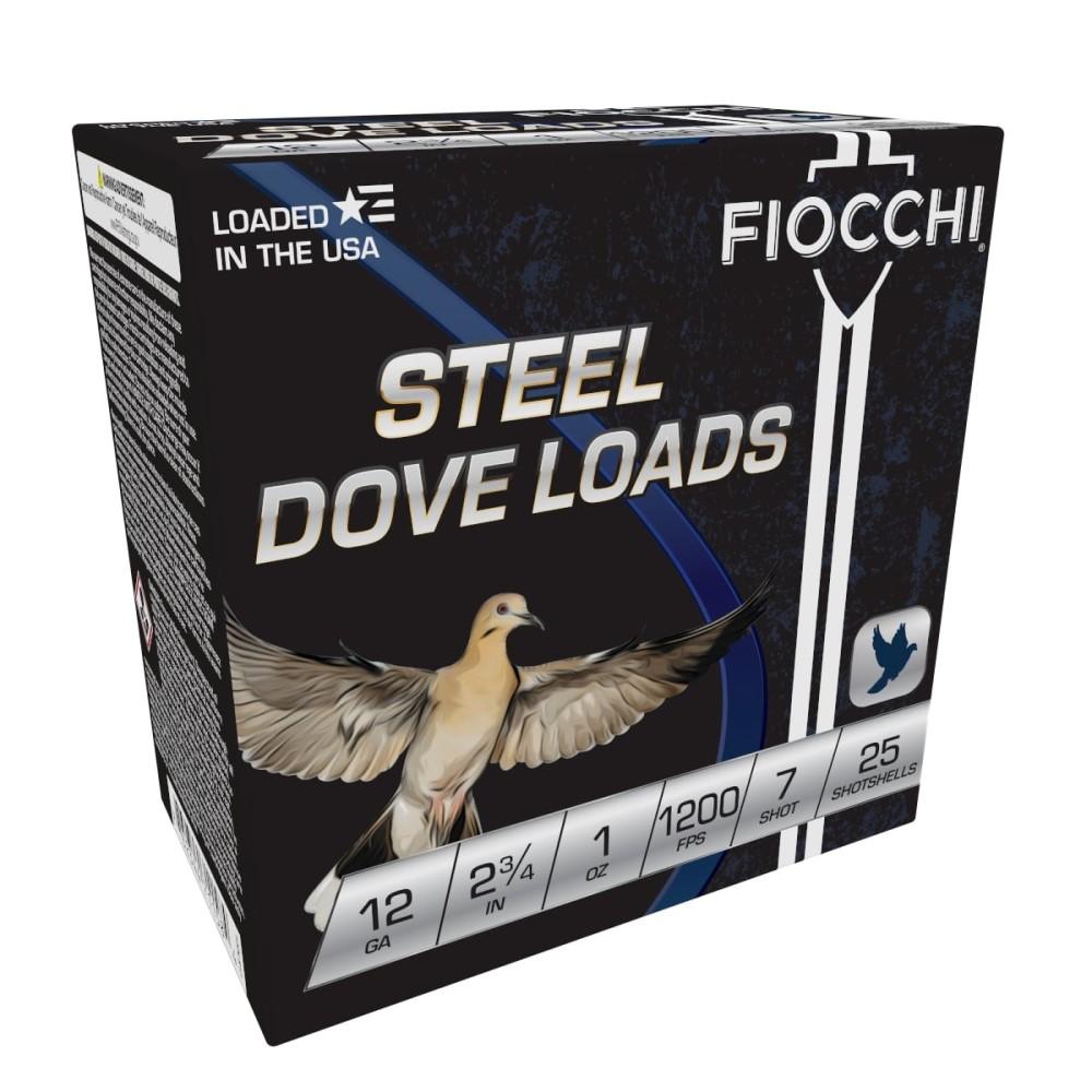 Fiocchi 12DLS17 Dove & Quail 12Ga 2.75" 1oz #7 Shot 25rd Box - View 2