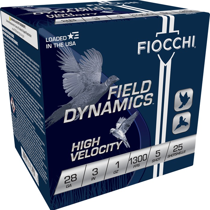 Fiocchi 283HV5 Field Dynamics 28Ga 3" 1oz #5 Shot 25 Rounds - View 3