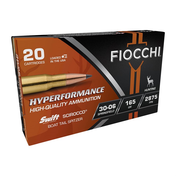 Fiocchi A3006SCA Extrema 30-06 Springfield 165gr Swift Scirocco 20 Rds - View 2