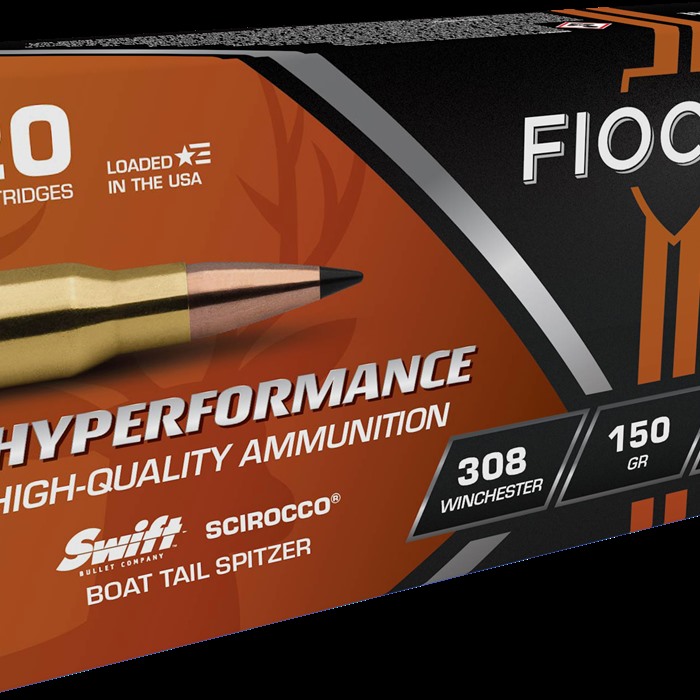 Fiocchi 308SCA Hyperformance 308Win 150gr Swift Scirocco II 20 Rounds - View 3