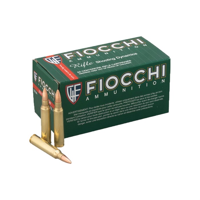 Fiocchi 223B50 Field Dynamics .223 Rem 55gr PSP 50rd Box - View 2
