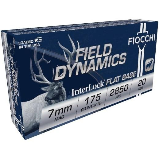Fiocchi 7RMB 7mm Rem Mag 175gr Interlock FB Ammo 20 Rounds - View 2