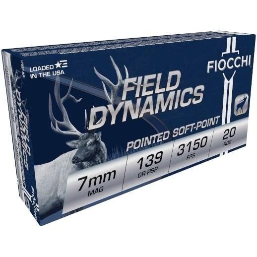 Fiocchi 7RMA 7mm Rem Mag 139gr PSP 20rd Box - View 2