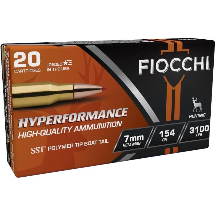 Fiocchi Extrema 7mm Remington Magnum 154 Grains SST Ammo - 20 Rounds - View 2