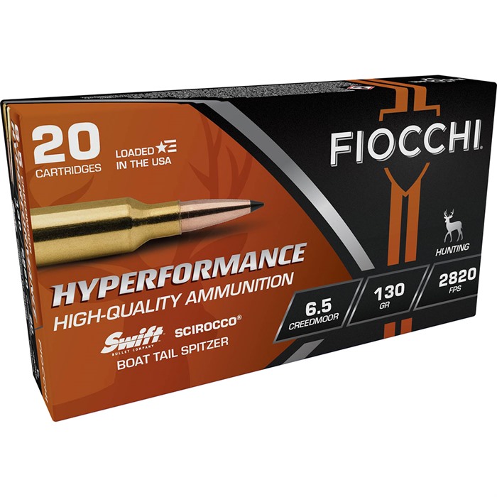 Fiocchi 65CMSCA 6.5 Creedmoor 130gr Swift Scirocco II 20 Rounds - View 2