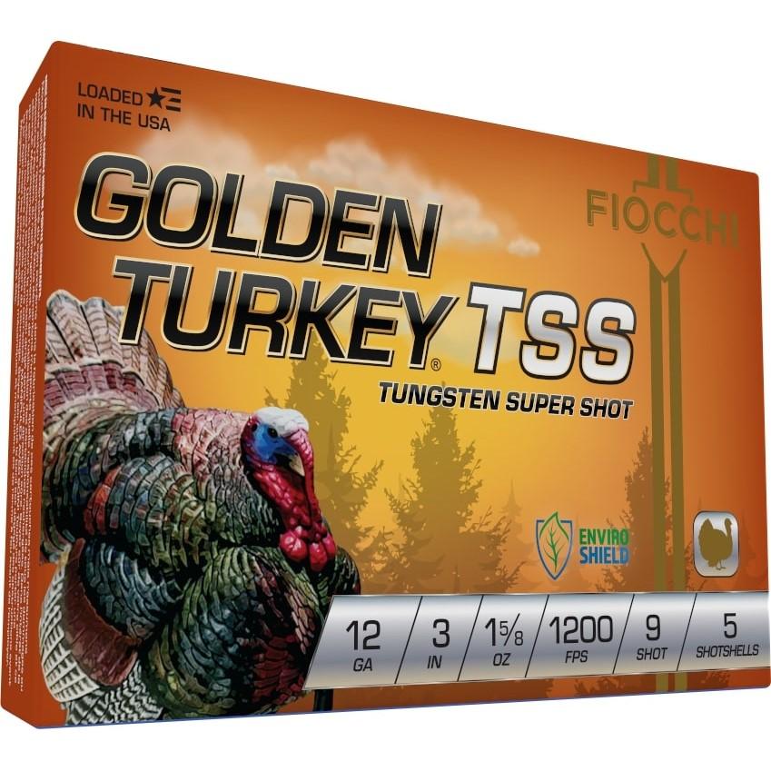 Fiocchi 123TSS9 Golden Turkey TSS 12Gauge 3" 1 5/8oz 9Shot 5 Per... - View 2