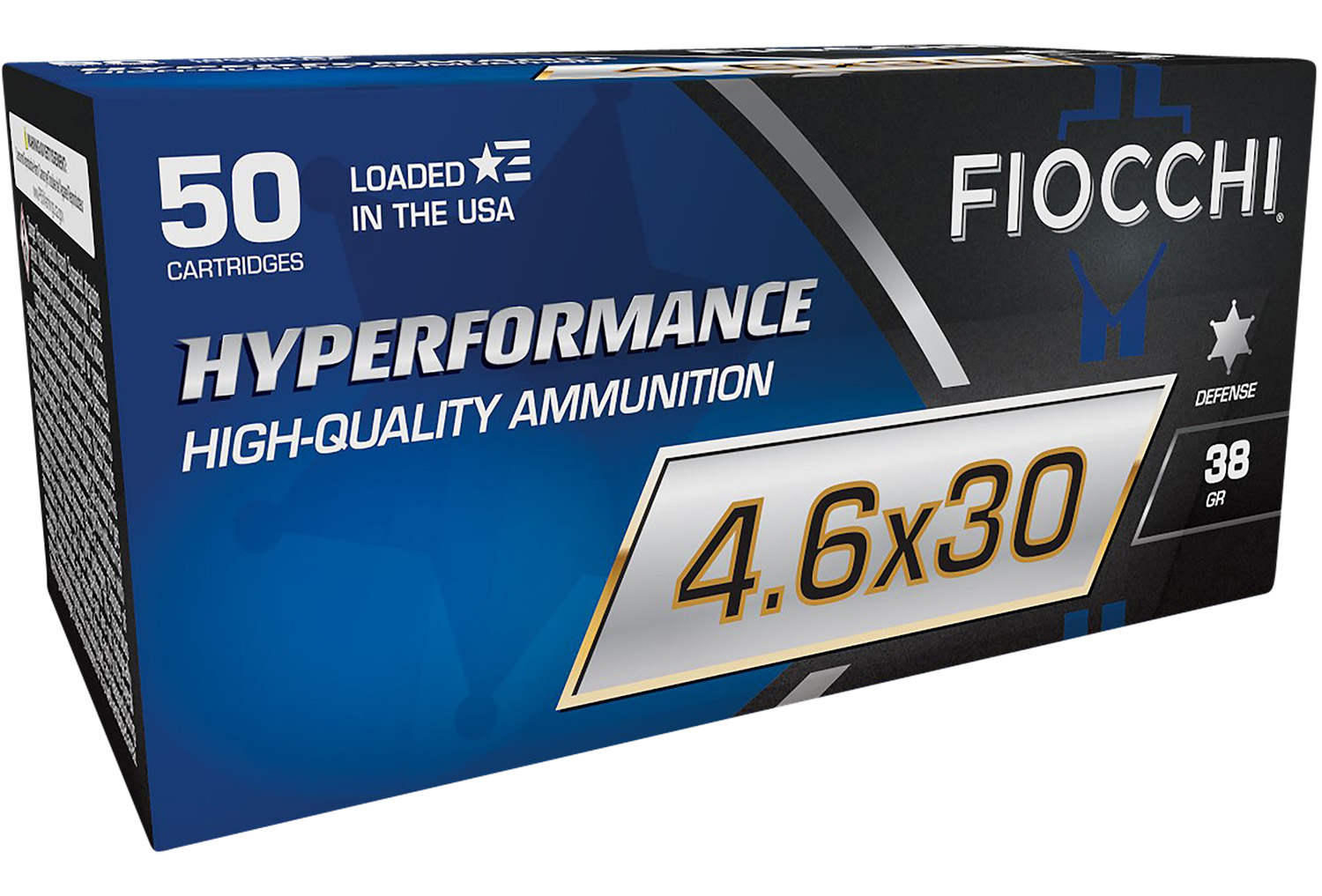 Fiocchi Hyperformance Defense 4.6x30mm 38gr THP - View 2