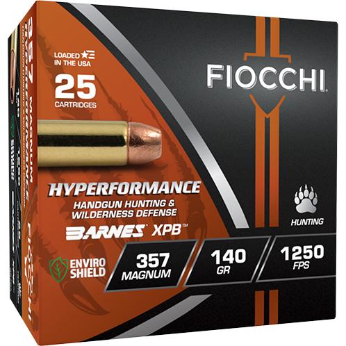 Fiocchi 357BA Hyperformance 357Mag 140gr XPB Ammo 25 Rounds - View 2