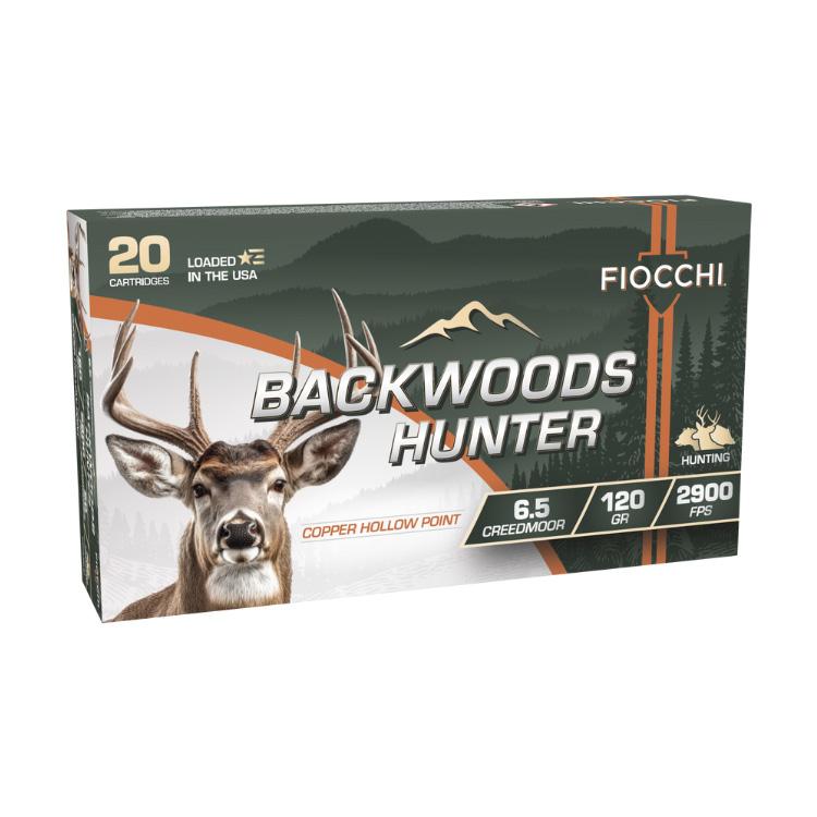 Fiocchi Backwoods Hunter Rifle Ammunition 6.5 Creedmoor 120gr HP 2900 fps 20/ct - View 2