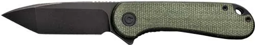 Civivi Knife Elementum 2.96" Green Micarta/black D - View 2