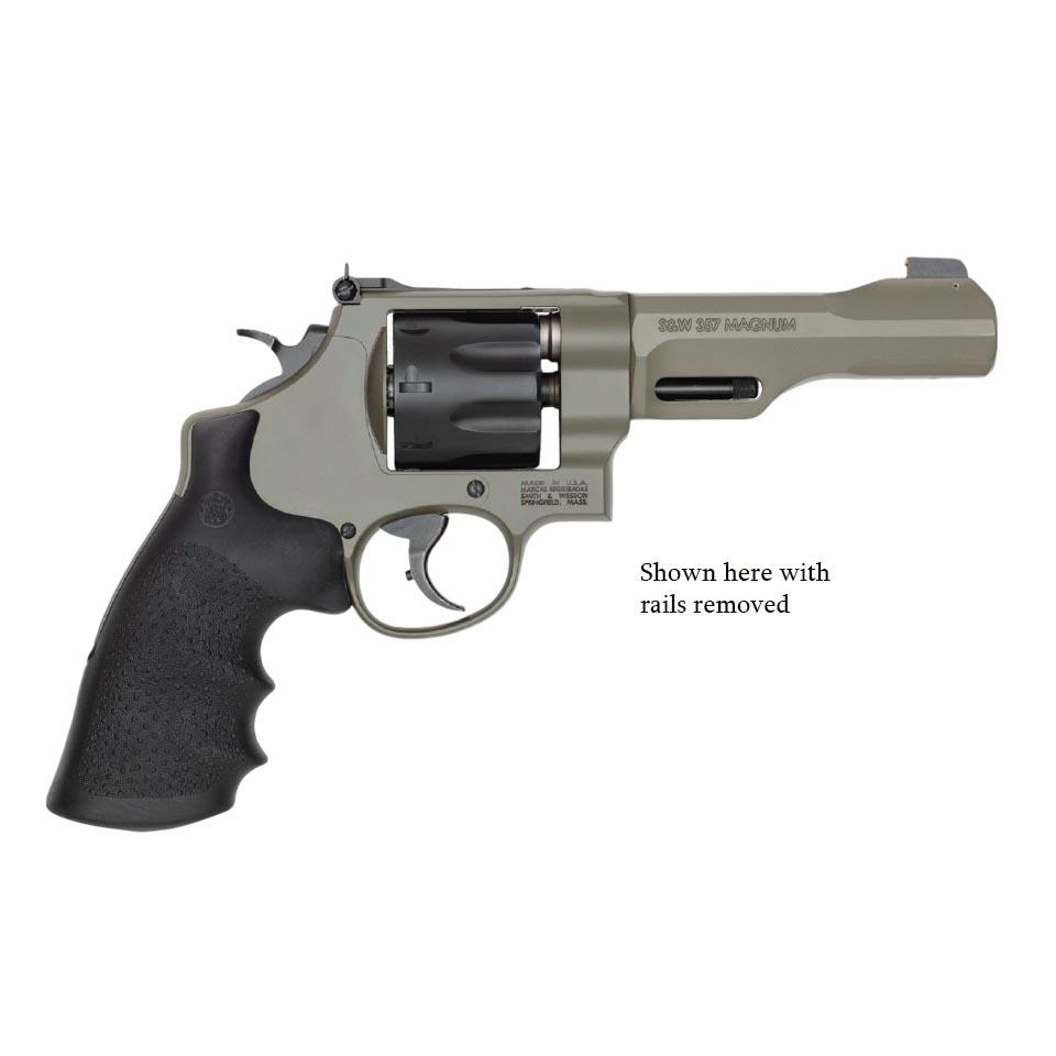 S&W PC Model 327 TRR8 Green 357 Magnum 5" 8-Shot - View 2