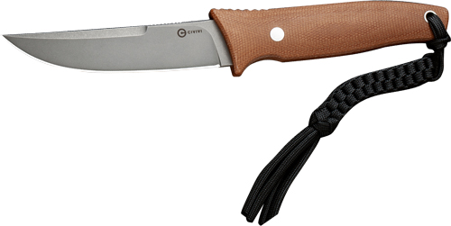 Civivi Knives C19046-5 Tamashii 4.07" Fixed Straight Back Plain Gray... - View 2
