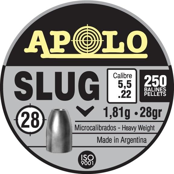 Hatsan Apolo Slug Air Rifle Pellets .22 Cal 28 gr 250/ct - View 2