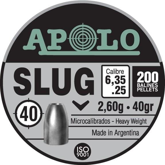 Hatsan Apolo Slug Air Rifle Pellets .25 Cal 40 gr 200-ct - View 2