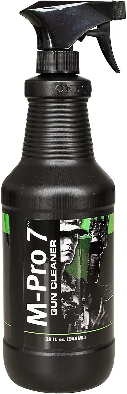 Hoppes 701008 M-Pro 7 Gun Cleaner 32oz Spray, Low Odor, Ammonia-Free - View 2