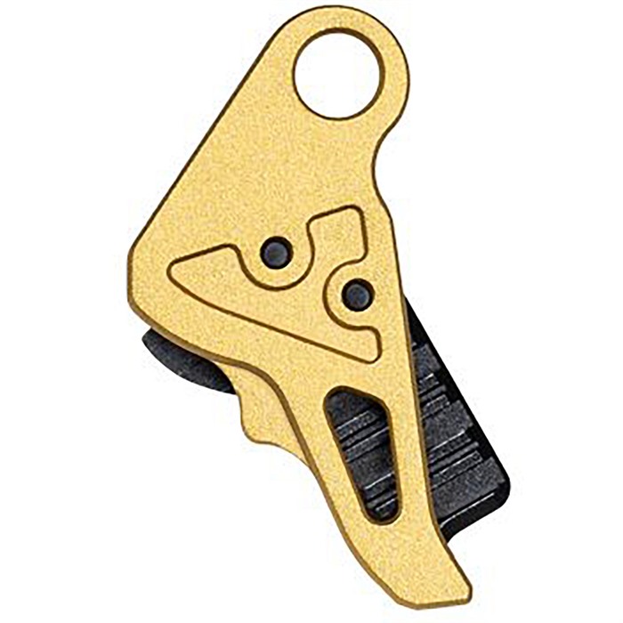 Tyrant CNC TDHCATTRIGGOLD/BLK Gold/Black Trigger for Springfield Hellcat - View 3