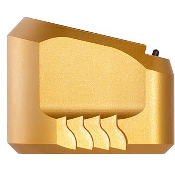 Tyrant CNC TDMPMAGEXFSGOLD Magazine Extension 9mm/40 S&W Aluminum Black - View 3