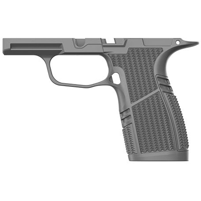 Tyrant CNC TDP365GRMSNUBGREY Snub Nose Grip Module for SIG P365 - View 2