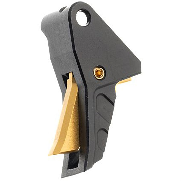 Tyrant CNC TDECHETRIGBLK/GOLD I.T.T.S Black/Gold Trigger Glock 43/43x/48 - View 2